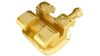 Picture of Gold Brackets Roth 0.022 UR3 w/hook - PK/5