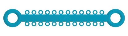 Picture of Ligature O - Ties Light Blue - PK/1008