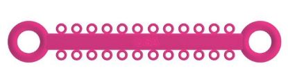 Picture of Ligature O - Ties Neon Pink - PK/1008