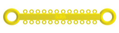 Picture of Ligature O - Ties Yellow - PK/1008