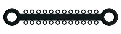 Picture of Ligature O - Ties Black - PK/1008
