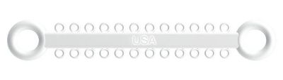 Picture of Ligature O - Ties White - PK/1008