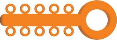Picture of Mini Ligature O - Ties Orange - PK/1000