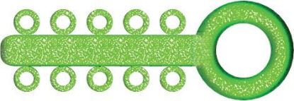 Picture of Mini Ligature O - Ties Sparkle Green - PK/1000